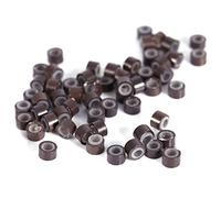 Yechiry Strumenti per Estensioni dei Capelli in Silicone Morbido Collegamenti 3X5mm per Installazioni Non Rilevabili 2000 Colori Misti (2000 pezzi)