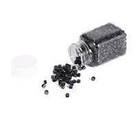 Yechiry Strumenti per Estensioni dei Capelli in Silicone Morbido Collegamenti 3X5mm per Installazioni Non Rilevabili 2000 Colori Misti (1000PCS)
