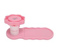 Yechiry Strumento per Piegare la Carta, Funzionamento Semplice, Effetto Antirughe, Leggero, Set di Strumenti per Quilling per gli Appassionati di papercraft. Materiale Plastico Rosa