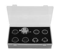 Yechiry Supporto Base Movimento Orologio Set Supporto Movimento Orologio in Acciaio Inossidabile per ETA 7750 BZ 2824 3135 2671 3100 8500, Presa, Basi Multiple, per Tecnici di
