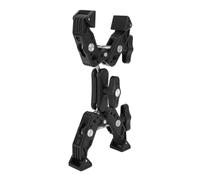 Yechiry Supporto per Fotocamera con Morsetto a Doppio Granchio, Supporto per Fotocamera Regolabile in Lega di Alluminio con Interfaccia da 1/4 3/8 di Pollice, Cuscinetti in Gomma per