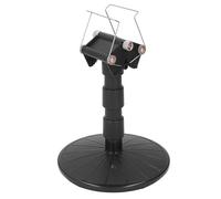 Yechiry Supporto per Giradischi per Vernice Spray, Altezza e Larghezza Regolabili Supporto per Verniciatura Girevole in ABS per Modellini di Auto, Carri Armati, Aeroplani