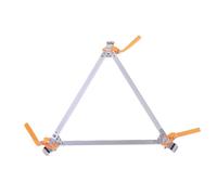 Yechiry Supporto Treppiede per Strumenti di Misura | Stabilità Migliorata, Design con Altezza Regolabile, Lega di Alluminio, con Ruote Girevoli, per Livello, Teodolite, Scanner