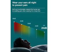 Yechiry Tappi per le Orecchie in Silicone per Dormire, Comodi Tappi per