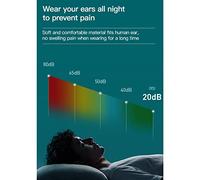 Yechiry Tappi per le Orecchie in Silicone per Dormire, Comodi Tappi per