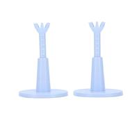 Yechiry Tee da in Gomma Regolabile, Altezza da 53 a 73 Mm, Supporto per Palla in Gomma Morbida per Tappetino da Che Guida Gli Utenti del Simulatore di per (Tee sferico Regolabile da 77 cm 2 Pezzi)