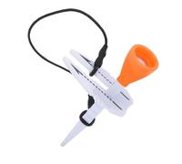Yechiry Tee in ABS con Indicatore di Altezza Regolabile Migliore Precisione e Un Supporto Innovativo per la Palla, Accessorio per Allenamento da Golf, Altezza 35-55 Mm (Orange)