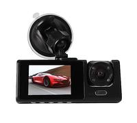 Yechiry Telecamera da Cruscotto Grandangolare di Grandi Dimensioni per Auto 1080P Ad Alta Definizione, Registratore di Guida per Auto Triplo a Tre Vie per la Registrazione Video Completa