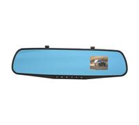 Yechiry Telecamera per Specchietto Retrovisore con Display HD da 2,4 Pollici e Sensore G per la Sicurezza di Guida nel SUV del Camion per Auto
