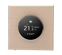 Yechiry Termostato WiFi Intelligente, Termoregolatore Digitale con Display a Colori e Tasto Touch per di Riscaldamento a Pavimento Ad Acqua, Compatibile con