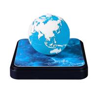 Yechiry Terra Forma 3D Memo Pad a Mano Strappata Scultura Intagliatura 3D Notepad Arte Desktop Decorazioni con Eleganti Linee Incise per di Compleanno per le Vacanze