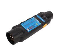 Yechiry Tester per Cablaggio Luci da Traino 12V, Collegamenti in Rame di Alta qualità, Funzionamento Semplice per Rimorchi, Portabiciclette