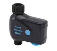 Yechiry Timer dell'acqua WiFi, Sensore di Misurazione dell'acqua Integrata, Timer di Irrigatore Intelligente per Tubo da Giardino, Telecomando da 1 Uscita Tramite l'app, WiFi a 2,4 GHz, IP65