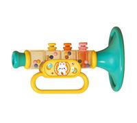 Yechiry Tromba Giocattolo per Bambini in Colori Vivaci per il Gioco Creativo e L'educazione precoce. Giocattolo Musicale Multifunzionale per i più Piccoli (BLUE)