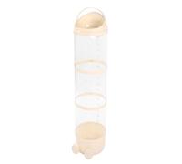 Yechiry Tubo di Stoccaggio degli Animali Ripieni, Altezza 130 Cm di Grande capacità di Grande capacità Tubo di Stoccaggio Verticale con Copertura Scorrevole, Secchio Organizzatore di Display (YELLOW)