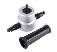 Yechiry Utensile Taglio per Lamiera a Doppia Testa per Roditrice per Metalli, Ideale per Acciaio Rame Alluminio Acciaio Inossidabile con Direzione Regolabile a 360° per Trapani Elettrici Pneumatici