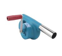 Yechiry Ventilatore per Barbecue a Manovella, Aumenta la Potenza di Fuoco con un Potente Flusso d'aria per Barbecue da Campeggio all'aperto e Acqua Bollente, Ventilatore Portatile con Costruzione