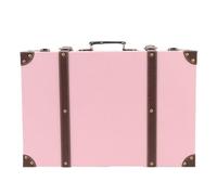 Yechiry Vintage Travel Suitcase, Cartone da Viaggio in LEGNO DECORATIVE SCASSA DELLA VAGGIO DI LEGNO 17.7x11.8x5.9in, Cassa DI Stoccaggio Portatile per Mestieri, Hobby d'arte e Collezione DI