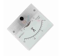Yechiry Voltmetro Analogico con Precisione 2.5, Dimensioni Ridotte | Plastica resistente, leggera e portatile, per esperimenti, intervallo di corrente di prova CC 0-30 A