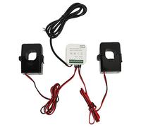 Yechiry WiFi Smart Energy Monitor, Misurazione Dell'energia Solare BLE Internet Misuratore di Elettricità con 2 200ACT Trasformatore Corrente per ii Monitoraggio Dell'elettricità