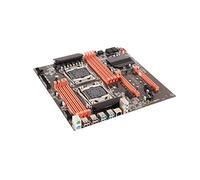 Yechiry X99 Scheda Madre LGA 2011-3 Desktop Dual Socket Desktop con 8 Slot DDR4 4 Porte USB3.0 Nomiti con CPU X99 Chipset E5 V3 V4 per Studio Computer, Simulatore di Giochi