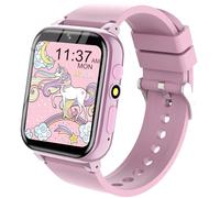 YEDASAH Orologio Smartwatch Bambino 1,69" : 26 Giochi e Lunga Autonomia | 26 giochi, video, contapassi, cronometro, timer, calendario, calcolatrice, torcia, 13 sveglie, 500mAh, genitori