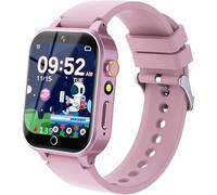 YEDASAH Smartwatch Bambini 13 Sveglie con 39 Giochi e Fotocamera | 100 Flashcard Inglese, Audiolibri Inglesi, Video, Contapassi, Sveglia, Cronometro, Calendario, Torcia, Musicale
