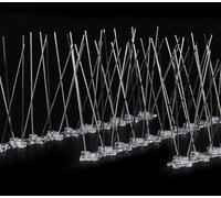 YEDJFFIYO - Picchetti per uccelli, 5 pezzi, in acciaio inox, deterrente per uccelli, deterrente per uccelli, per esterni, per tenere lontani uccelli, scoiattoli, gatti, per giardini e finestre