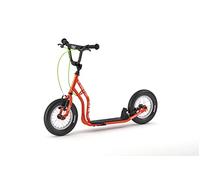 Yedoo Tidit - Monopattino per bambini a partire dai 5 anni, a partire da 110 cm di altezza, con pneumatici 12/12, regolabile in altezza con supporto e elementi riflettenti
