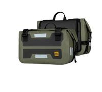 YEDWEW Borsa Da Sella Per Moto, Riflettente Per La Notte, Borsa Da Sella Dual Camels, Borsa Da Sella Per Bicicletta Transfrontaliera, Borsa Laterale Per Moto Borsa Per Portapacchi(Green)