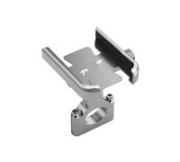 YEDWEW Supporto Moto Telefono Supporto Per Telefono Cellulare Con Clip Per Manubrio E Specchietto Retrovisore Supporto Per GPS Per Pulsar 125 150 180 Rs200 NS200 NS160(Hand Silver)