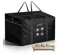 YedZen Custodia per cuscini da giardino 600D, impermeabile, 80 x 80 x 60 cm