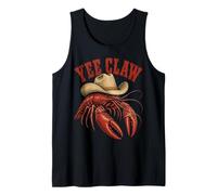 Yee Claw Crawfish Cowboy Hat Cajun Crawfish Funny Canotta