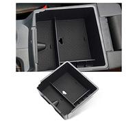 YEE PIN Compatibile con Ford Ranger 2015 2016 2017 2018 2019 - Contenitore portaoggetti per bracciolo organizer per accessori con tappetino antiscivolo, colore: nero