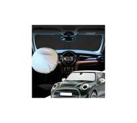 YEE PIN Parasole per parabrezza compatibile con Mini Cooper F55 F56 2015-2024, parasole pieghevole con borsa coprivolante, in fibra di raffreddamento, protezione UV e polvere