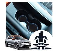 YEE PIN - per Kia Stonic 2018-2024 Tappetini antiscivolo per plancia di comando e vani portaoggetti auto Stonic 2022 accessori in gomma Stonic