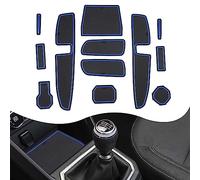 YEE PIN Tappetini in Gomma Compatibili Con Dacia Sandero 3 III/Stepway III 2021-2023 - Antiscivolo per Console Centrale (Blu)