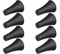 Yeebline Tappi in silicone compatibili con supporto per telefono RAM X-Grip (confezione da 8 pezzi di ricambio per bicicletta e moto, tablet, staffa di ricambio, colore: nero