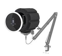 Yeeda Microfono professionale fonoassorbente schiuma | Copertura in spugna isolante portatile per registrazione audio da studio | Compatibile con microfono da 1,77 a 6 cm