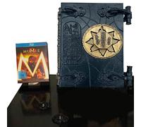 Yeeda The Mummy Prop Repliche, The Book of The Dead Prop Book, Creative Resina Artigianale Ornamento Libro Magico Regalo per gli amanti dell'avventura