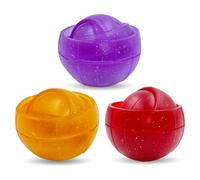Yeefunjoy 3 Pcs Fidget Giocattoli, Infinite Flip Funny Sensory Fidget Toy, Per Bambini Adulti Con ADHD Autismo Antistress e Ansiolitico Palla Sensoriale Illuminata 3D Per Le Dita Regalo di Compleanno