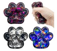 Yeefunjoy Lot de 3 Squishy Patte de Chat, Jouet Squishy Kawaii Jouet à Presser Fidget Toys pour Relaxation détente Jouet en Silicone Squeeze Patte de Chat Squishy pour Enfants et Adultes Cadeau