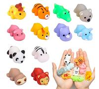 Yeefunjoy Squeeze Toys Giocattoli 12 pezzi per feste per bambini, Mochi Squeeze Toys Mini Soft Giocattoli Antistress per Adulti, riempitivi di Pasqua, regalo di Natale, di compleanno