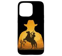 Yeehaw Cappello da cowboy Western Wild West Southern Country Rodeo Custodia per iPhone 15 Pro Max