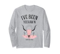 Yeehaw Cowgirl Western Country Yeehaw'n dal 1965 Maglia a Manica