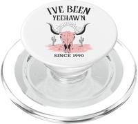 Yeehaw Cowgirl Western Country Yeehaw'n Dal 1990 PopSockets PopGrip per MagSafe