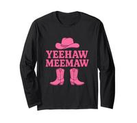 Yeehaw Meemaw - Cappello e Stivali Divertenti Maglia a Manica