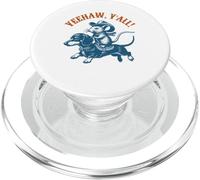 Yeehaw, Y'all - Divertente Topo da Rodeo che Cavalca PopSockets PopGrip per MagSafe