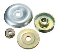 Yeehome Dado Kit di Fissaggio per Testa di Ricambio per Tagliaerba Decespugliatore Trimmer, 4 Set del Cambio Universale per Tosaerba Metal Blade Piastra con M10