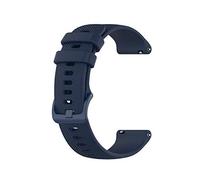 Yeejok, cinturino in silicone da 22 mm, compatibile con Fossil Gen 5 Carlyle/Gen 4 Explorist HR/Women's Gen 5 Julianna, cinturino di ricambio per orologio sportivo a rilascio rapido, blu navy